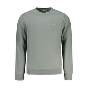 Napapijri Green Cotton Men's Men's Sweatshirt